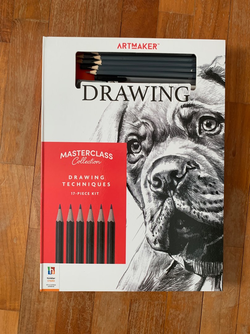 Art Maker: Drawing Techniques - Art Kits - Art + Craft - Adults - Hinkler