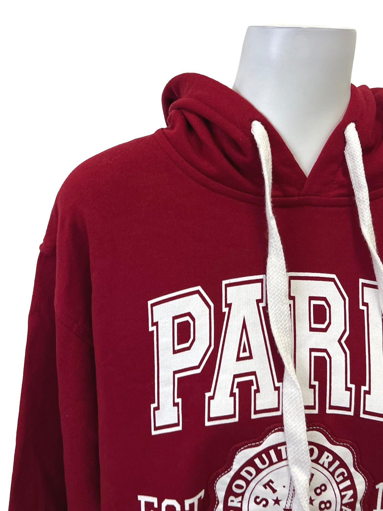 Red branded hoodie new arrivals