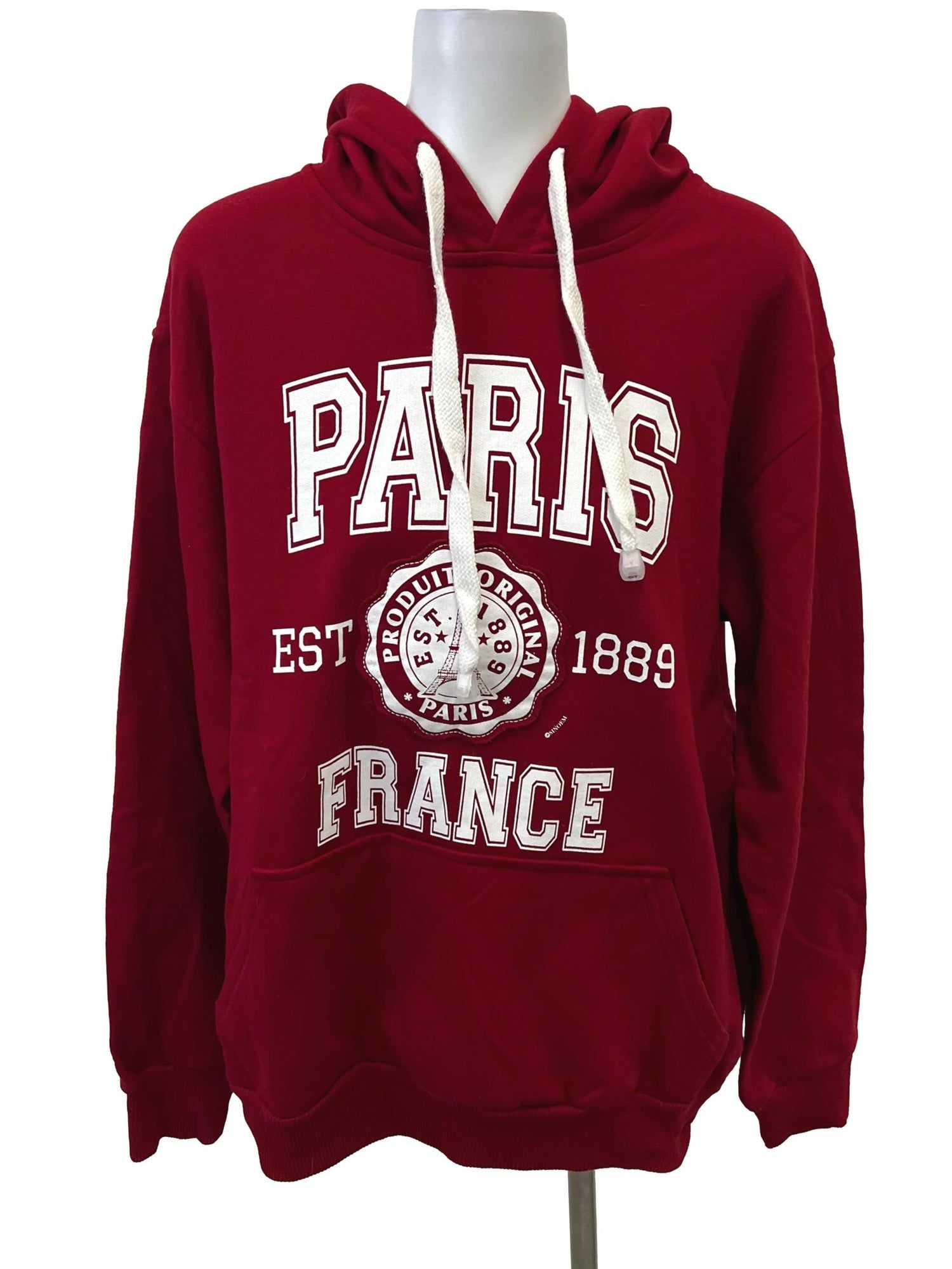 Red branded hotsell hoodie