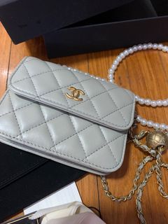 Chanel Mint Pearl Quilted Lambskin Mini CC Pearl Crush Classic Flap Gold  Hardware, 2021 Available For Immediate Sale At Sotheby's