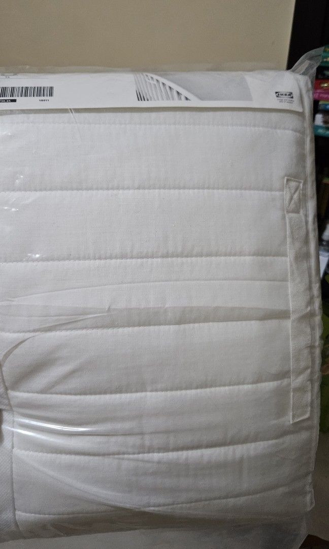 Baby box crib bumper ikea len on Carousell