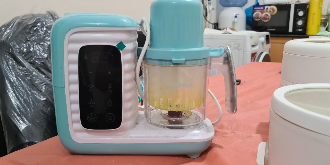 Baby Food Maker 5 in 1 (Category: Weaning & Toddler Feeding) located in Manila. Submitted by hansgan (Listing ID 1251275835, Image 2). Description: Steamer, blender ,bottle warmer, and sterilizer processor. cook nutrition food for baby Easy to use and clean FDA APPROVE BPA free Profesional brand MAKING SURE THAT YOUR Baby has a separate food cooker that is clean. check the price in the shopee..