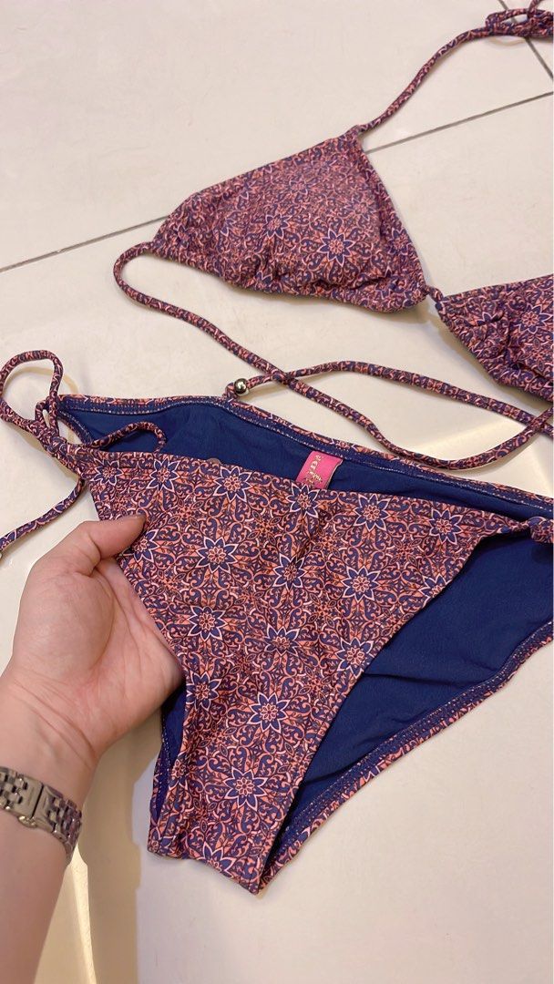 Balinese style 3 piece bikini, Women's Fashion, Swimwear, Bikinis