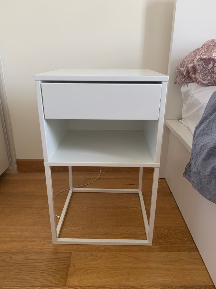 Bedside table Vikhammer, Furniture & Home Living, Furniture, Tables