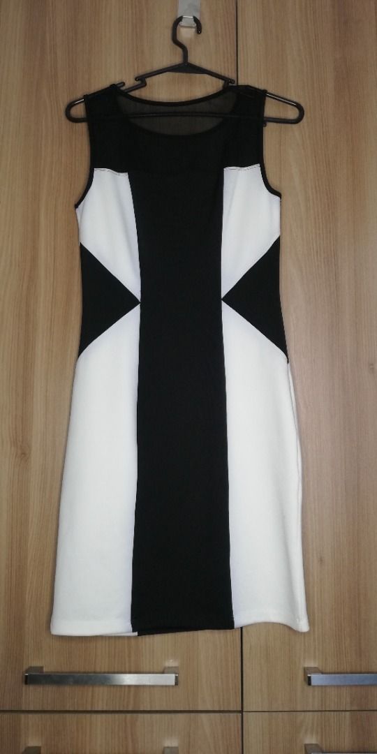 Black and on sale white party clothes