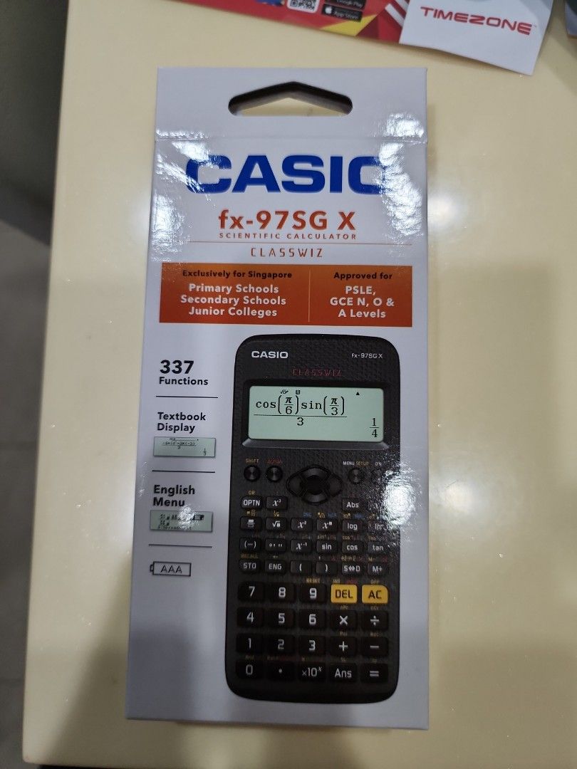 BN Casio Scientific Calculator FX97SG X Hobbies Toys
