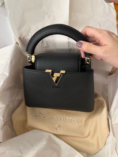 Louis Vuitton Capucines MM brand new bag w/ Python accents
