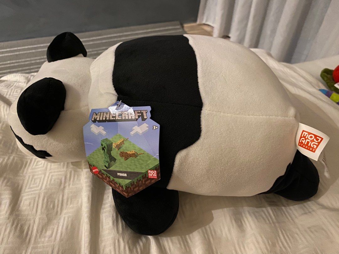 minecraft plush panda