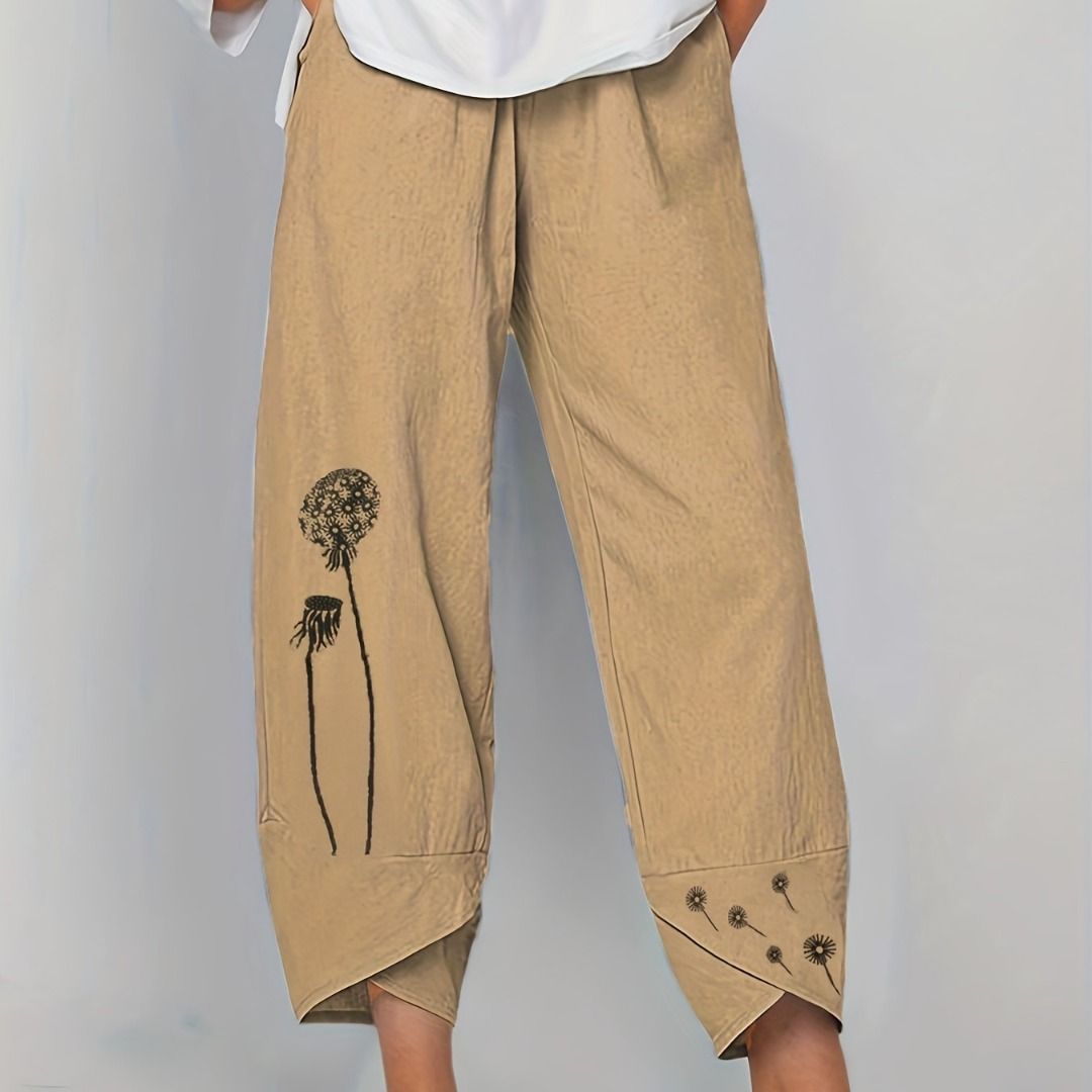 Buy FLOWY HAREM PANTS Women Hippie Pants Comfy Trousers Petite to