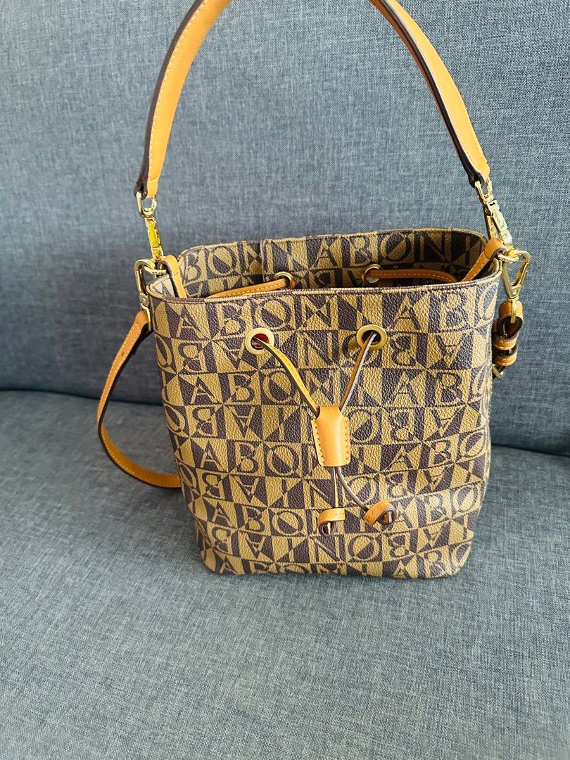 Bucket Bag Bonia Leather Handbag Bonia Chalk Camilla Small Bucket