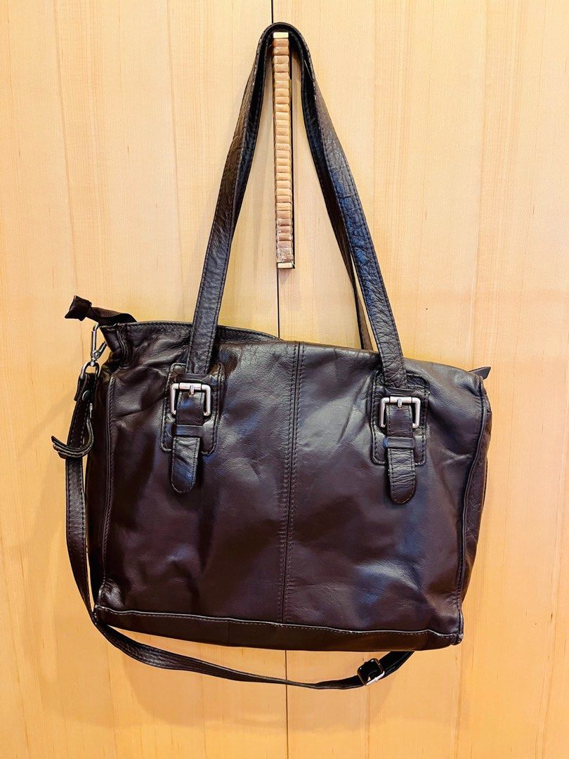 Borse in Pelle genuine leather work bag
