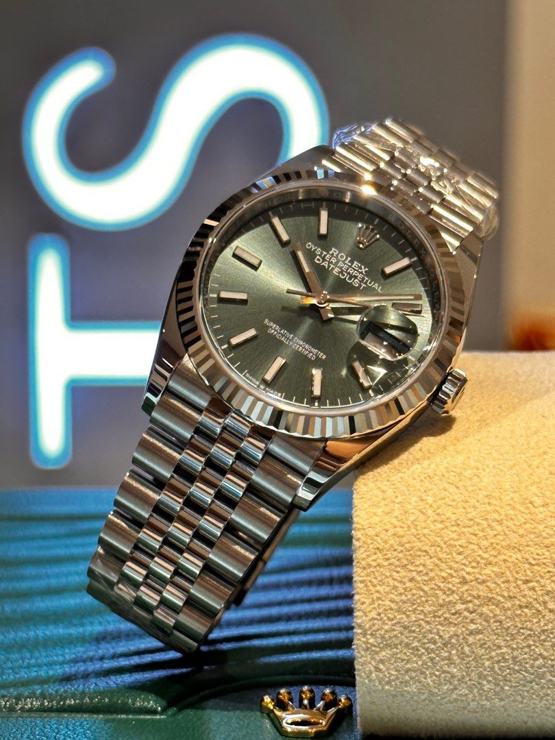 Rolex datejust 36mm cheap fluted bezel