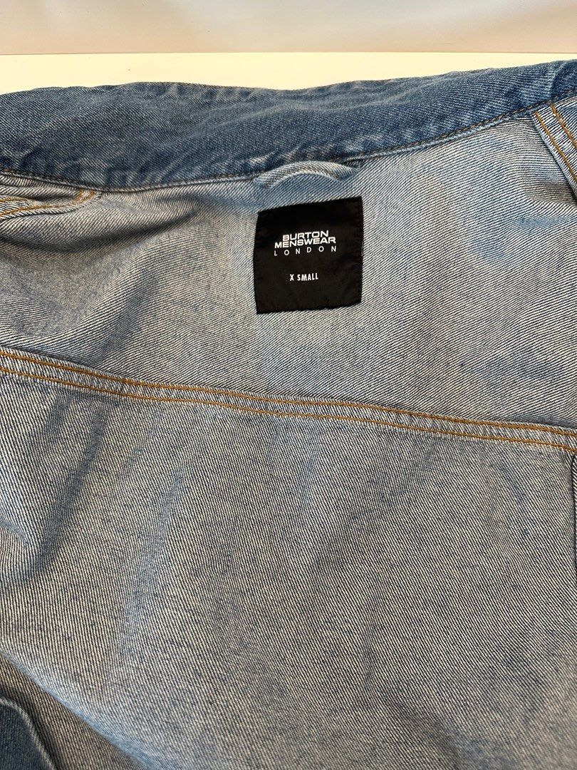 Burton menswear denim clearance jacket