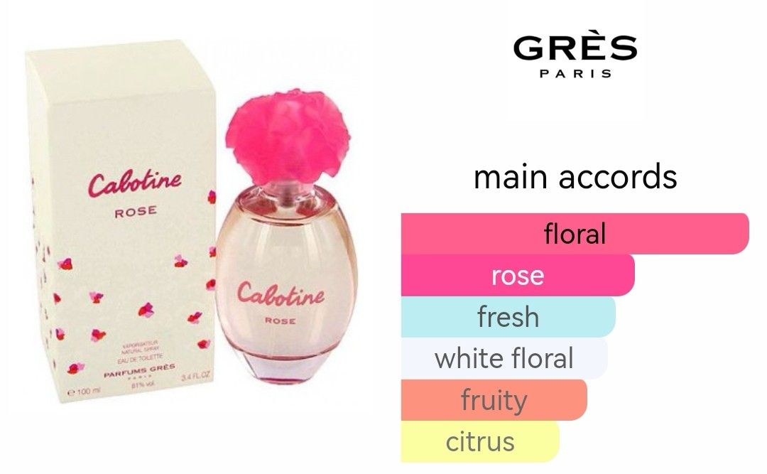 Cabotine rose eau hotsell de toilette 100 ml
