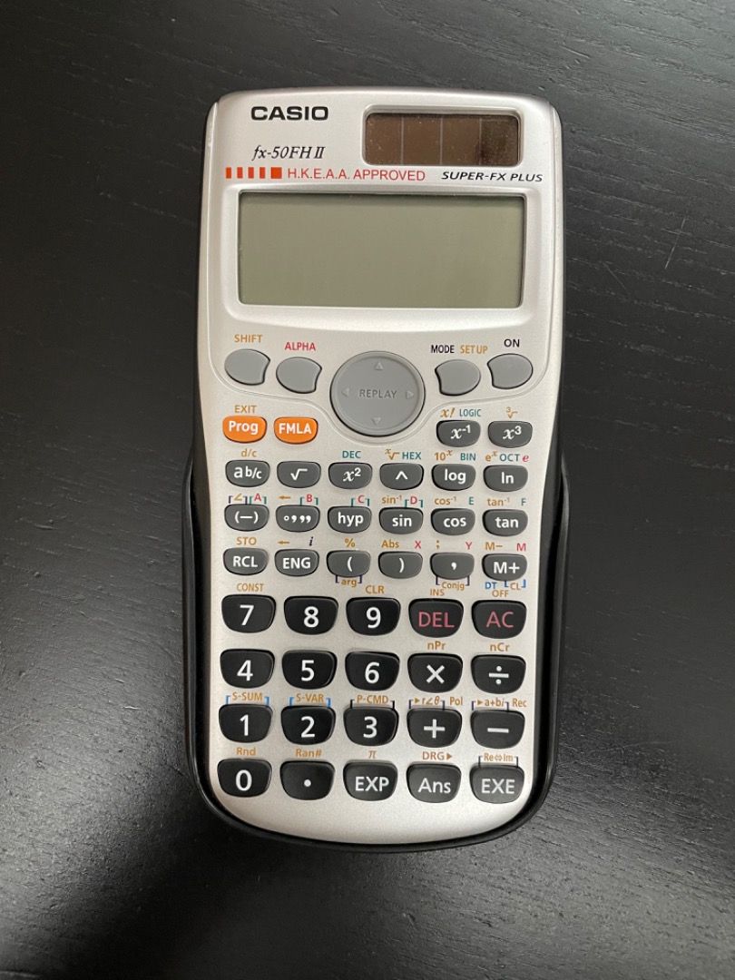 Casio calculator deals fx 50fh ii