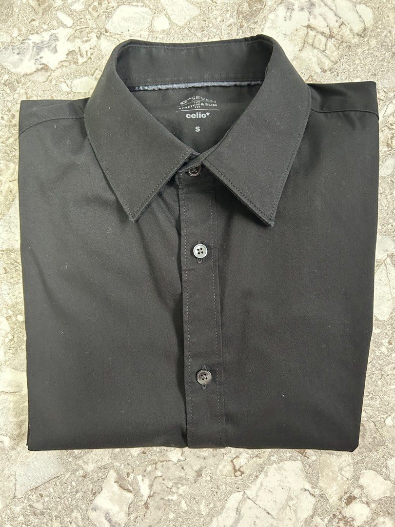 Celio black shirt sale