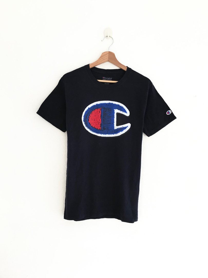 Champion shirt big sales logo