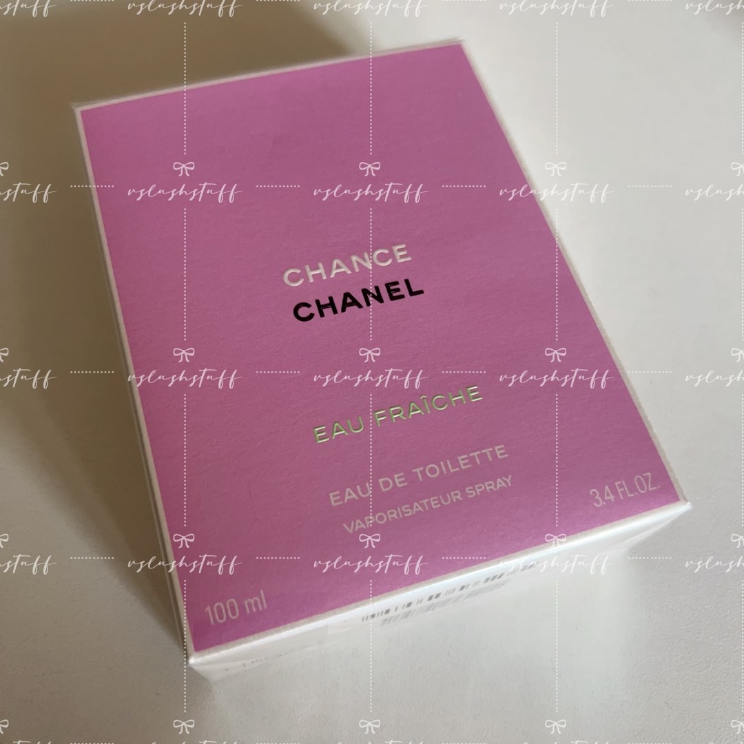 Chanel Chance Eau De Toilette Spray 100ml, Beauty & Personal Care,  Fragrance & Deodorants on Carousell