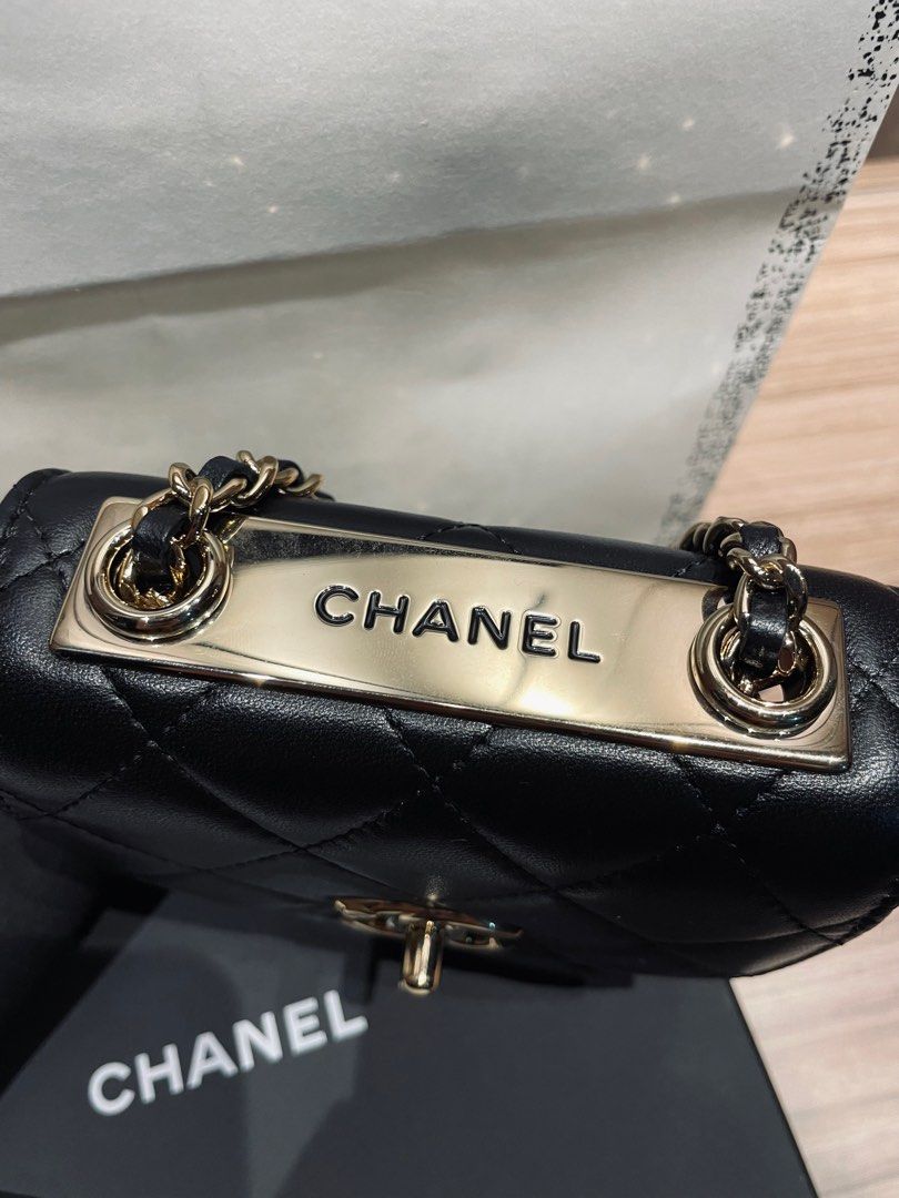 Chanel Trendy CC Mini flap bag, Luxury, Bags & Wallets on Carousell
