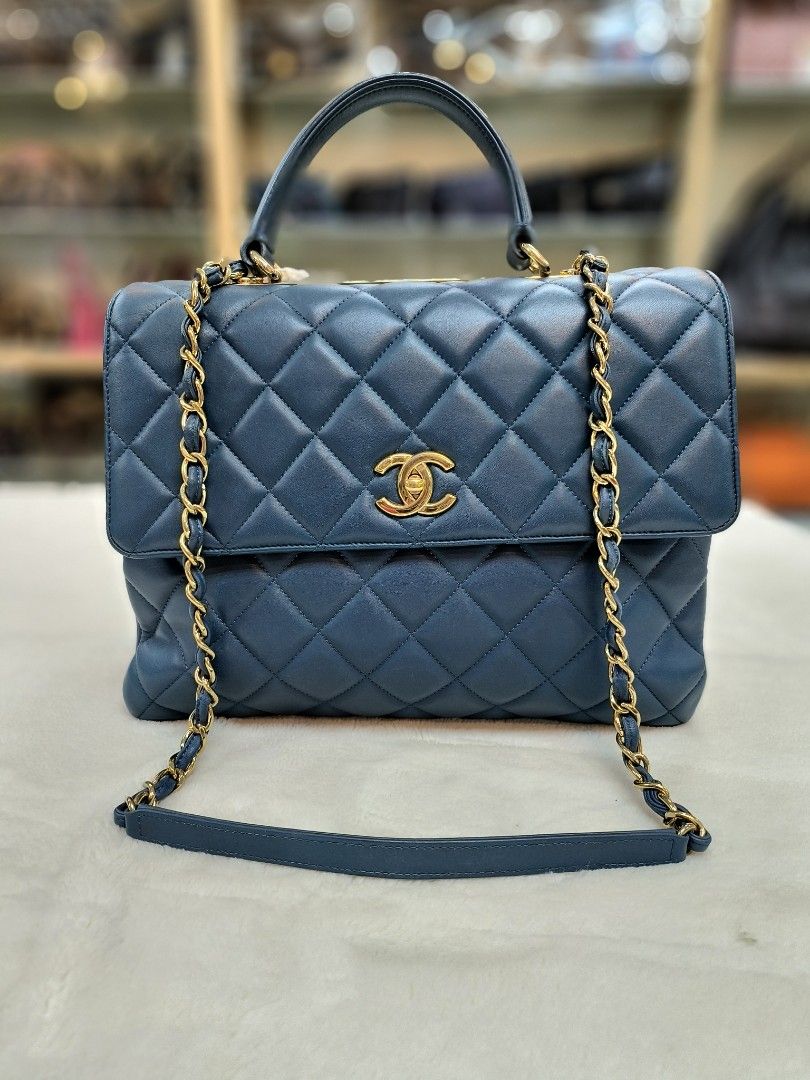 Chanel trendy hotsell cc blue