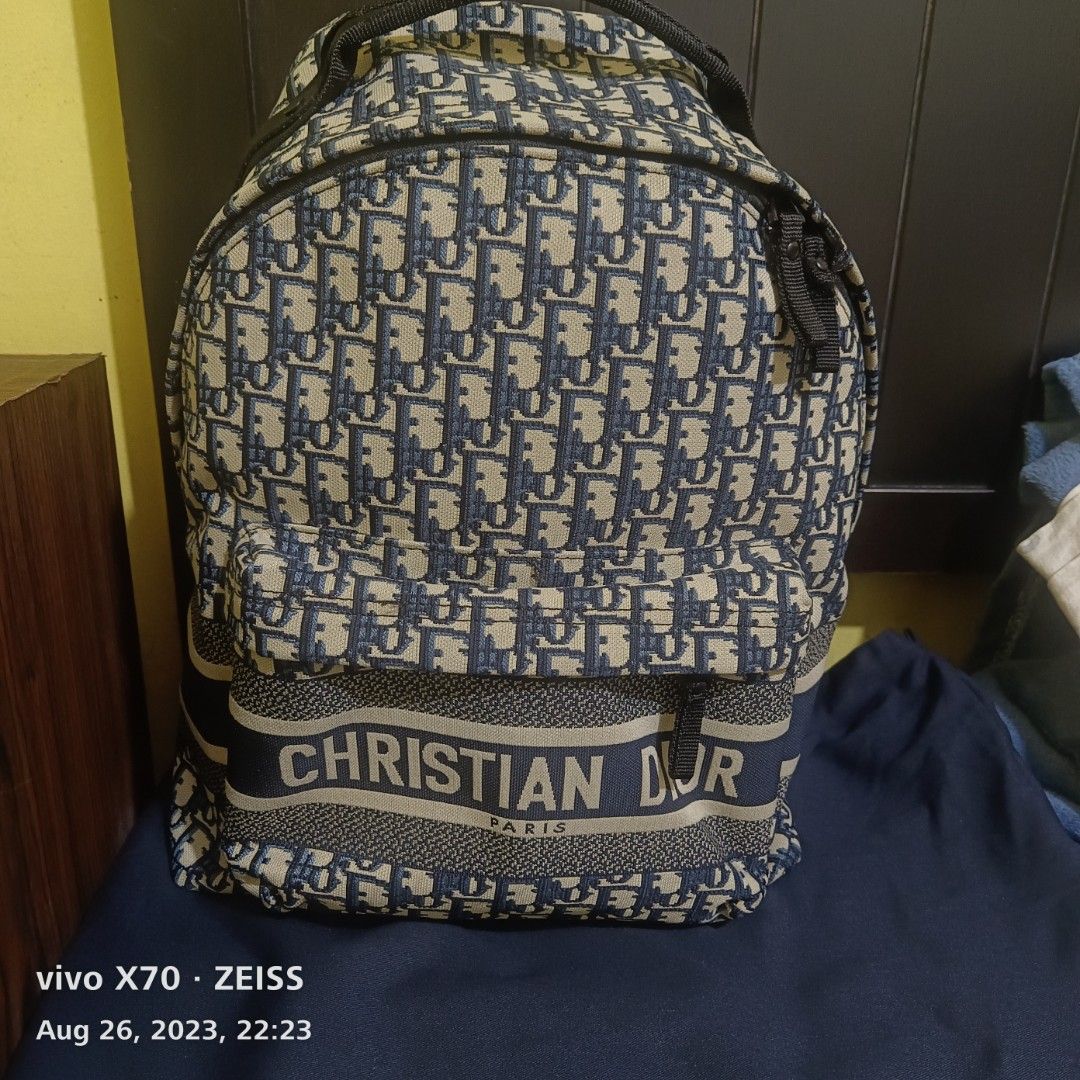 Christian dior backpack Rush Sale