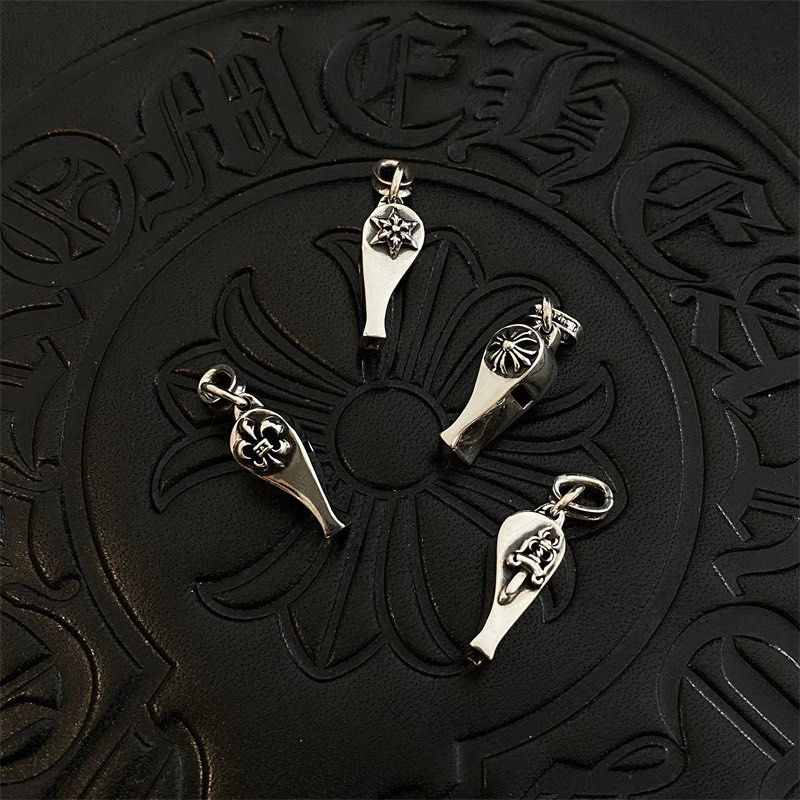 Chrome heart pendant Men s Fashion Watches Accessories