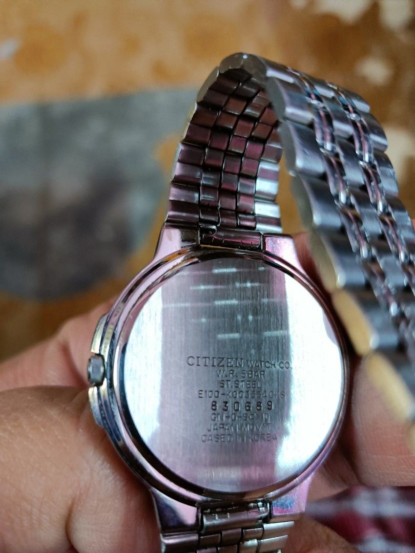 Reloj citizen base online metal yp