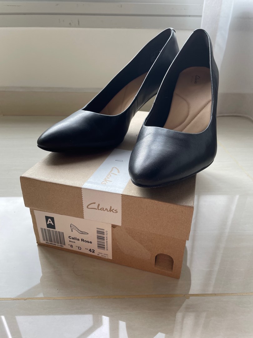 Clarks Pointed Toe Heels Women s Fashion Footwear Heels on