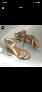 CLN Camryn heeled sandals in color beige