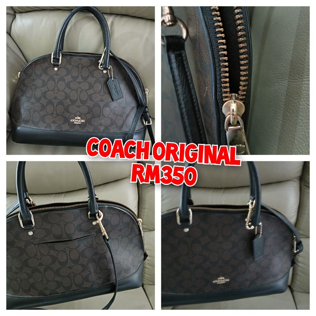 Coach Mini Sierra Satchel Bag, Luxury, Bags & Wallets on Carousell