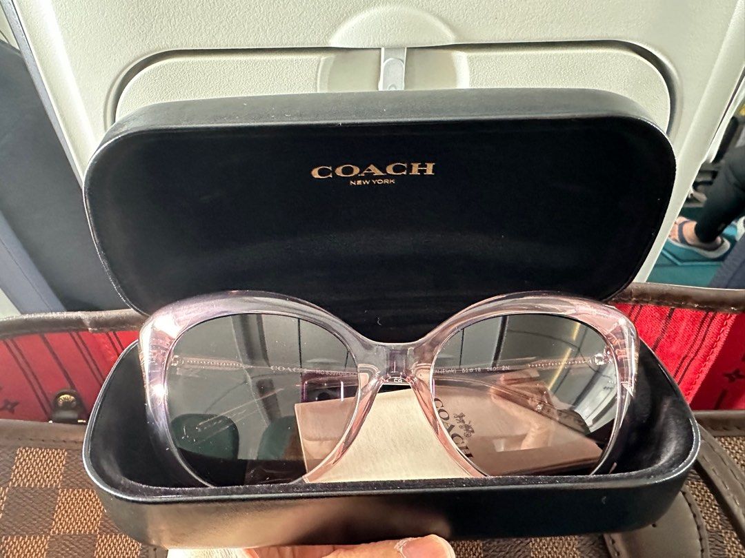 Coach Sunglasses (Category: Sunglasses & Eyewear) located in Quezon City. Submitted by MJ_declutters (Listing ID 1251138935, Image 1). Description: Can pass as new! Used once only location: Holy Spirit, QC.