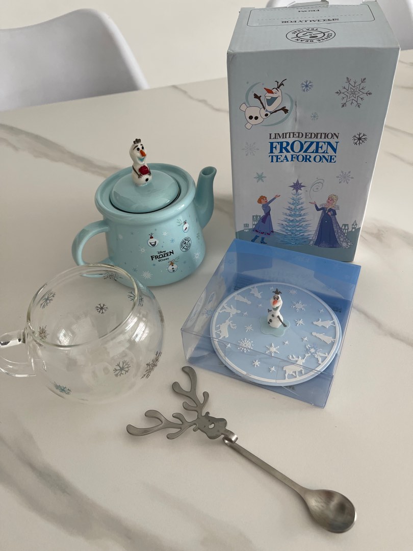 Coffee Bean Disney Frozen Tea Cup set Furniture Home Living