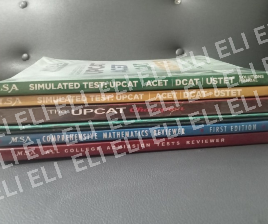 College Entrance Exam Reviewer Hobbies Toys Books Magazines