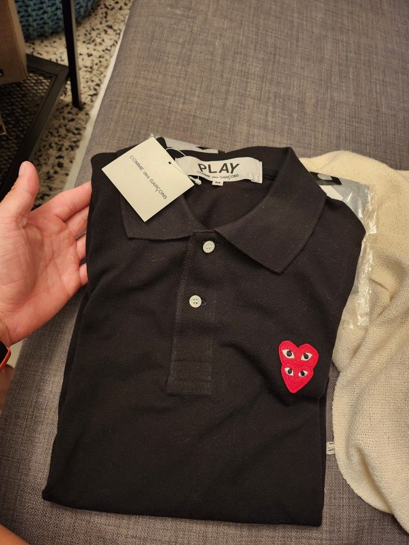 commes de garcon polo mens