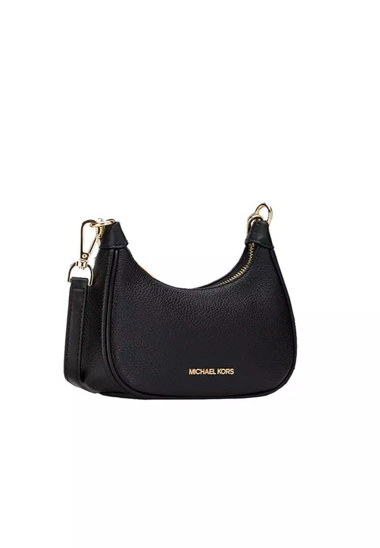 Michael Kors Cora Mini Zip Pouchette in Black – Exclusively USA