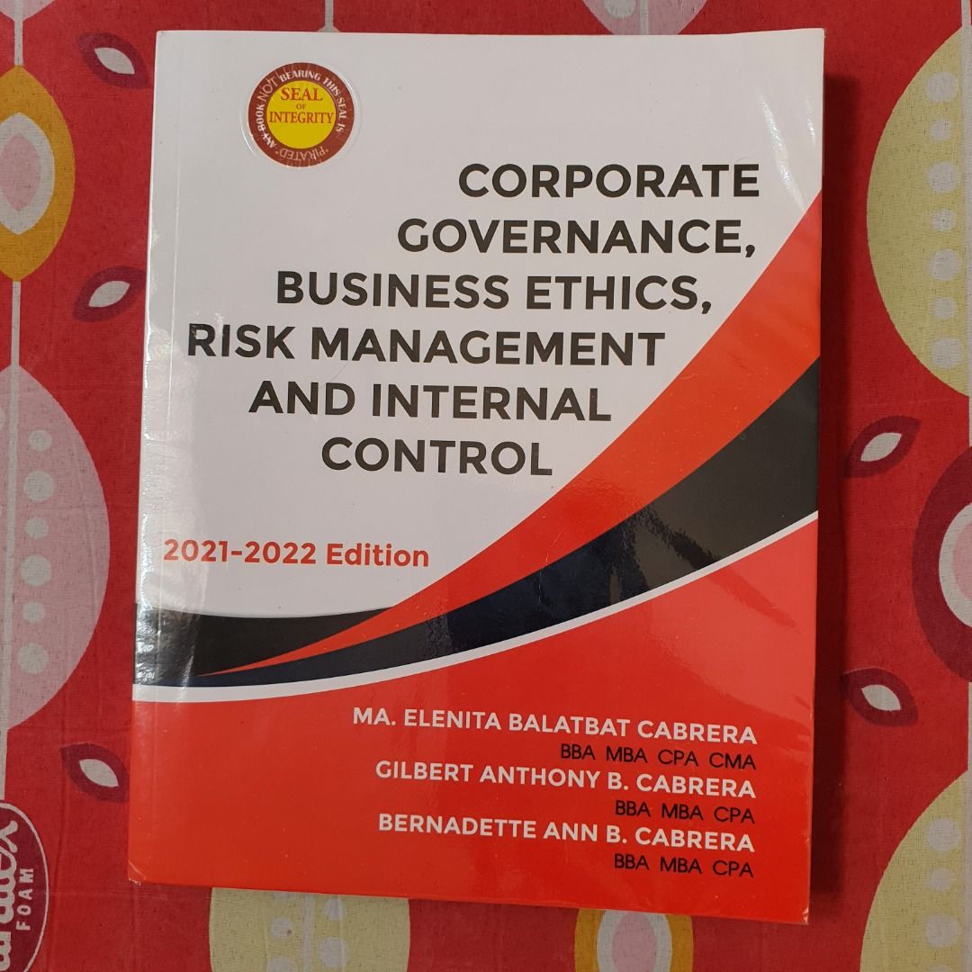 Corporate Governance, Business Ethics, Risk Management and Internal ...