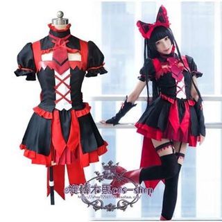 Cosplay Rory Mercury Gate Anime Cosplay Set Good for Halloween, Office Party or Conventions