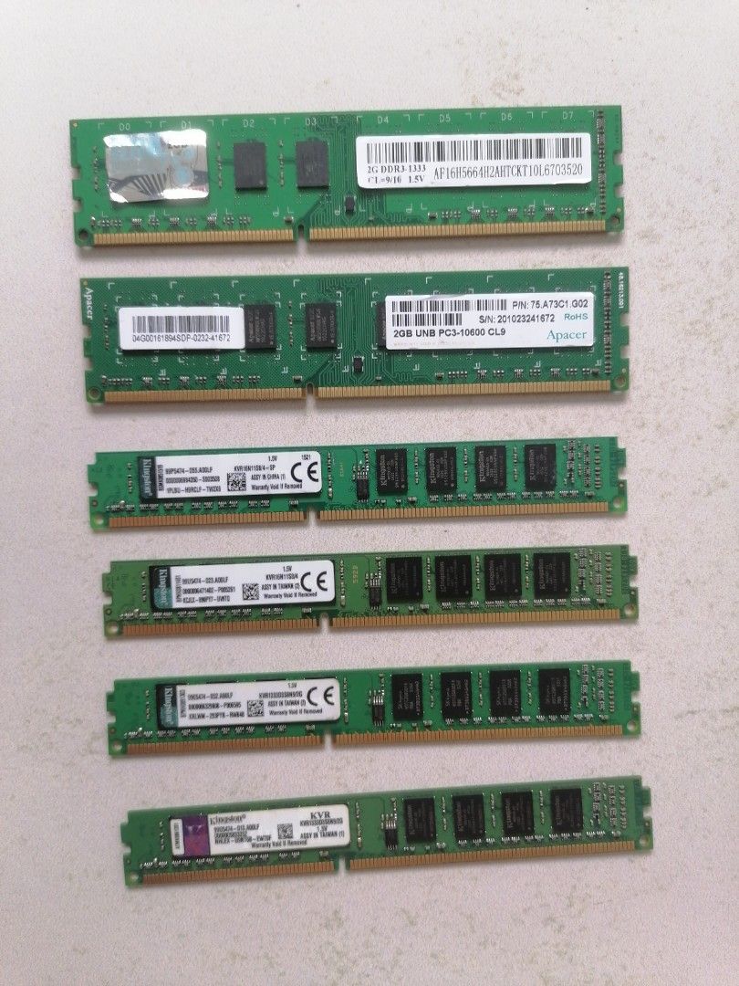 DDR3 RAM Memory Stick For Desktop PC 2GB And 4GB available, Computers ...