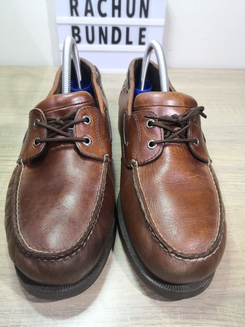 Dockers loafer boat deck lace up leather Men s Fashion Footwear