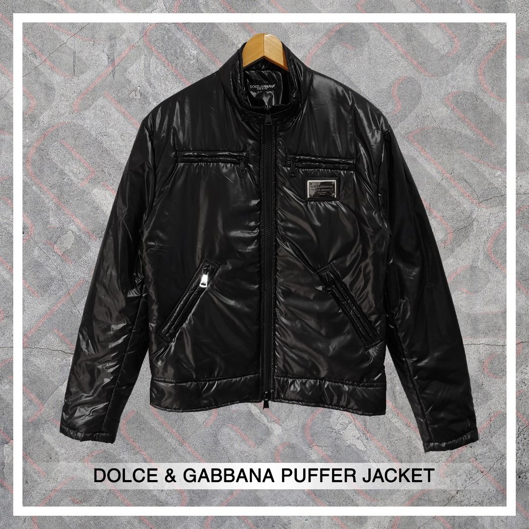 Dolce and gabbana sales mens puffer jacket