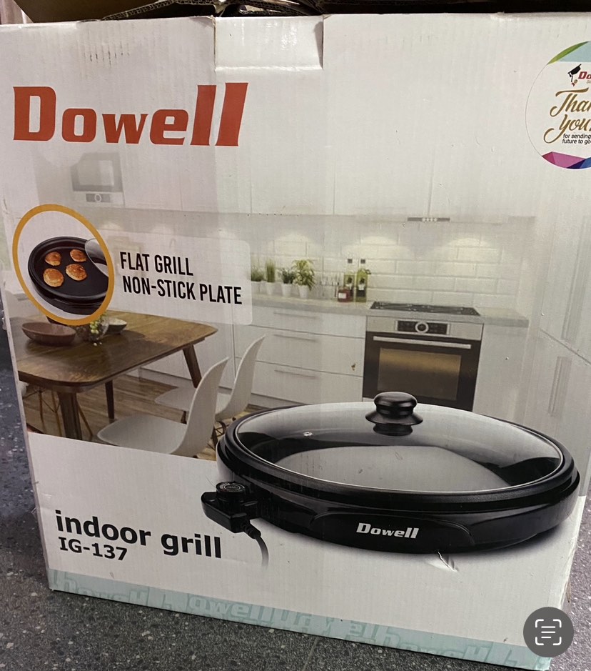 Dowell Indoor Grill IG137 (NonStick) on Carousell