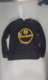 Dr Martens kaos panjang hitam