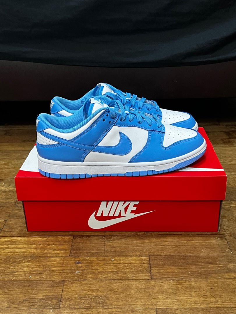 dunk low university blue unc