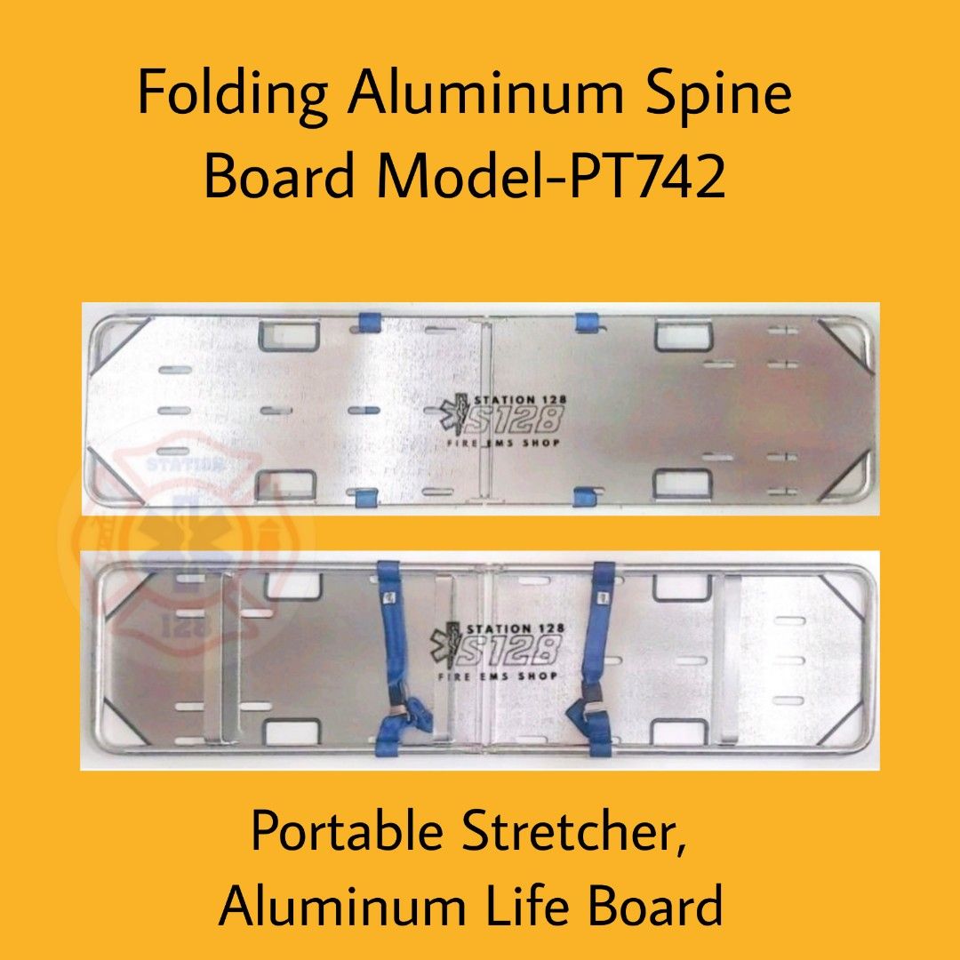 Dynamed Folding Aluminum Spine Board ModelPT742, Health & Nutrition