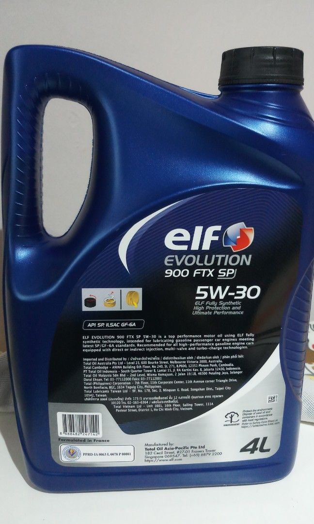 ELF EVOLUTION 900 FTX 5W-30  TotalEnergies Marketing (Thailand)