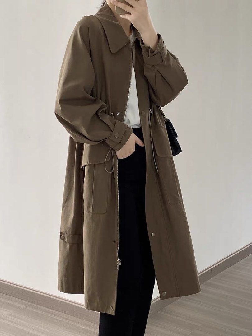 Waist top length coat