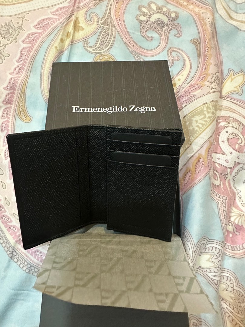 Ermenegildo Zegna card holder, Men's Fashion, Watches & Accessories
