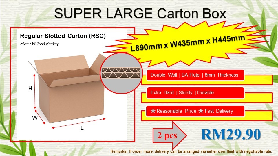 !!!Extra LARGE Carton Box XXL size!!!, Furniture & Home Living, Home