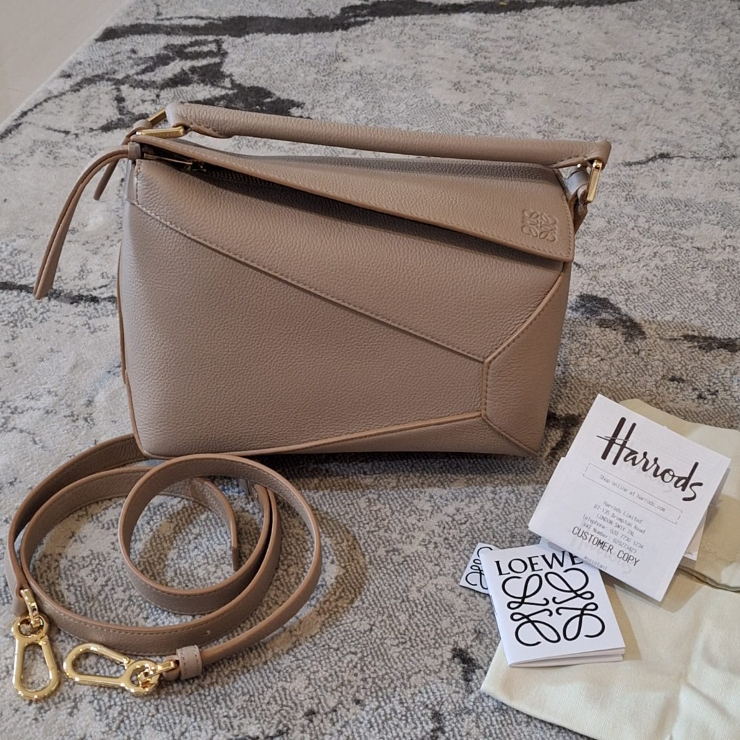 高額売筋】 夏前値下げ出品！LOEWE BAG BEIGE ポーチ/バニティ