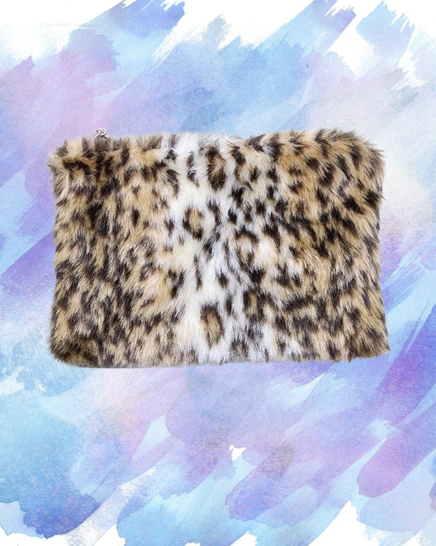 Dalmatian print faux fur hot sale